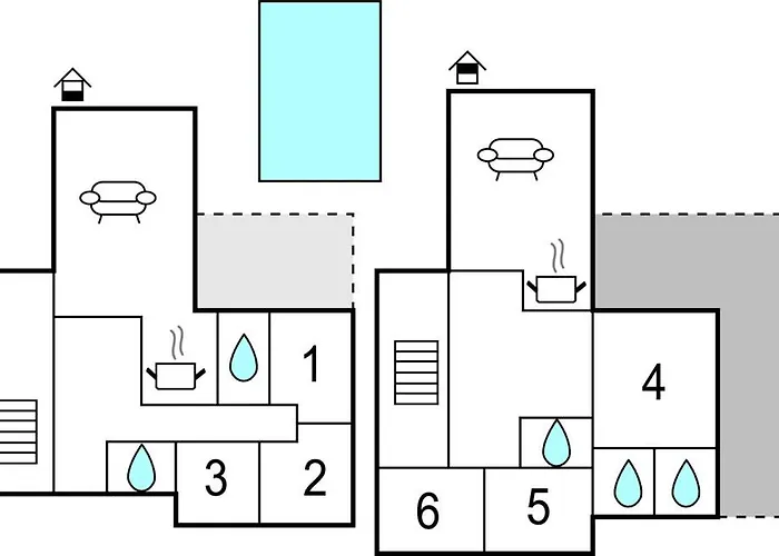6 Bedroom Cozy In Будинок відпочинку Пула